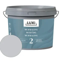 Murmaling|Tak-, Mur- & Sokkelmaling^Luxi Murmaling klassisk grå 4,5 liter - Klassisk grå (NCS-kode s2502-b)