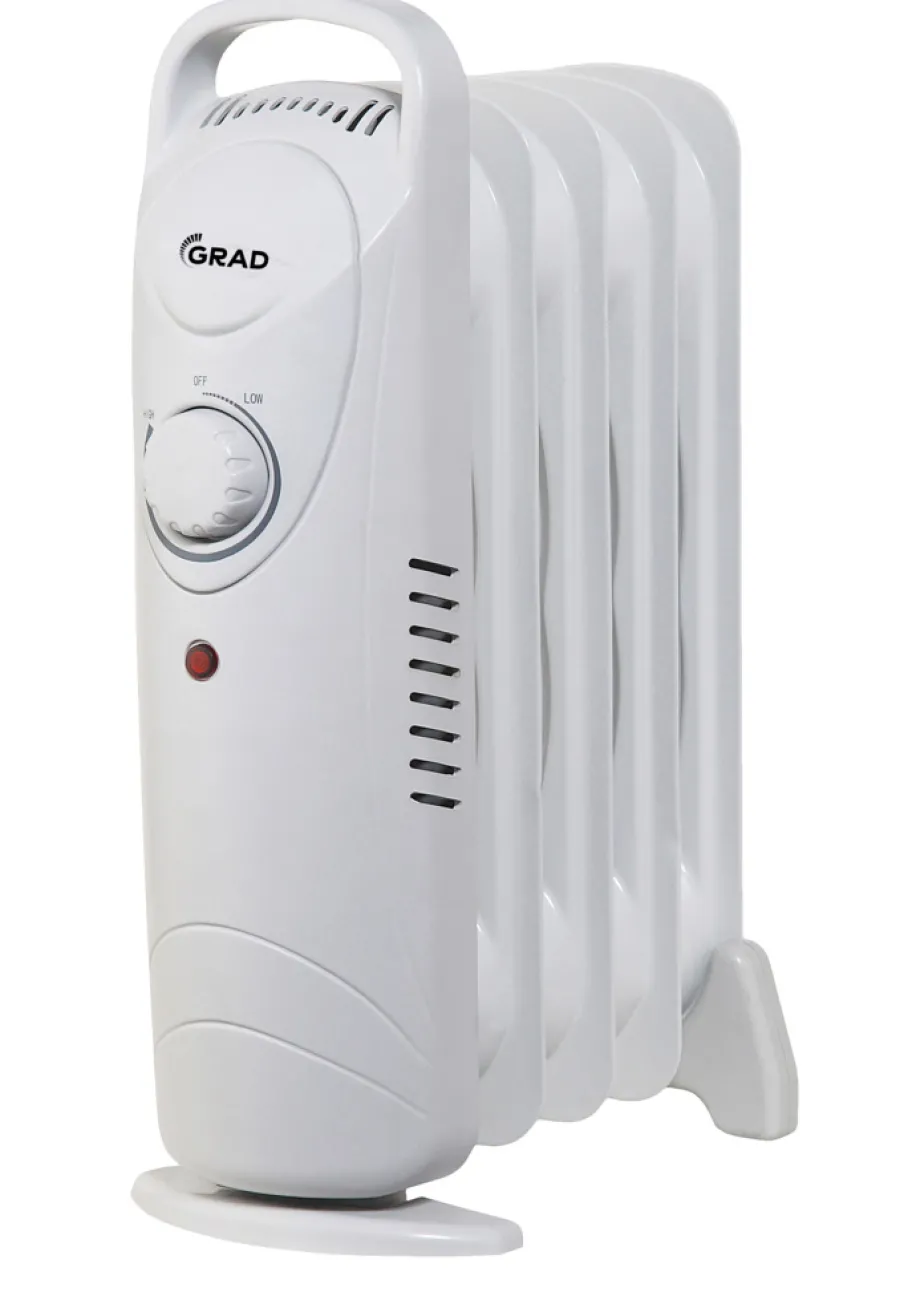 Radiatorer^Grad Oljeradiator 500 W - 5 ribber