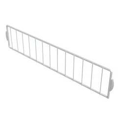 Garderobeinnredning^Integri Oppdeler trådkurv 411 x 88 mm hvit -