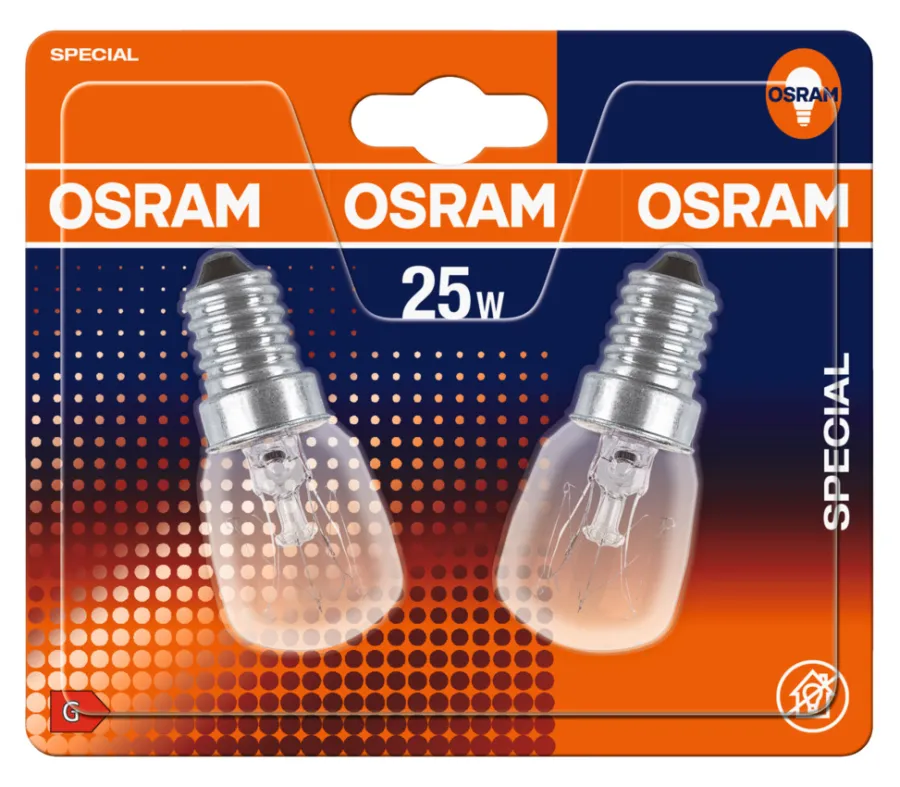 Glødepærer^Osram kjøleskapspære E14 - 25 W