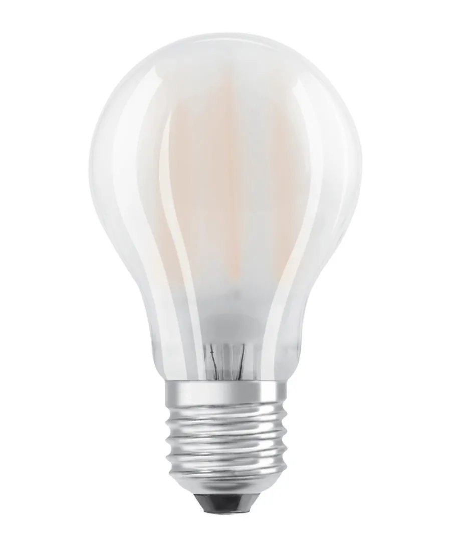 Led-Pærer^Osram LED Base matt standardpære E27 7 W 3-pk