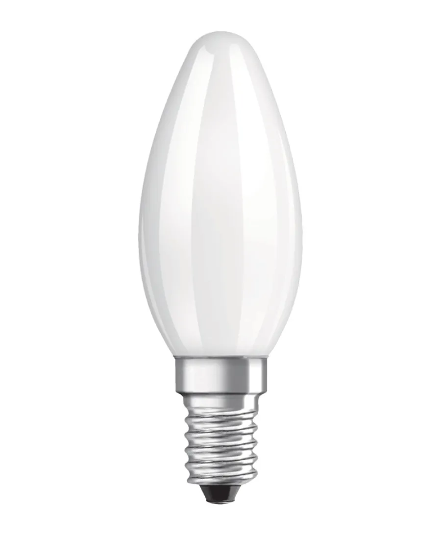 Led-Pærer^Osram LED Base mignon E14 4 W 3-pk