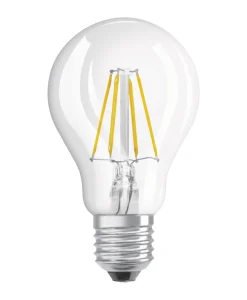 Led-Pærer^Osram LED Base standardpære E27 4 W 2-pk