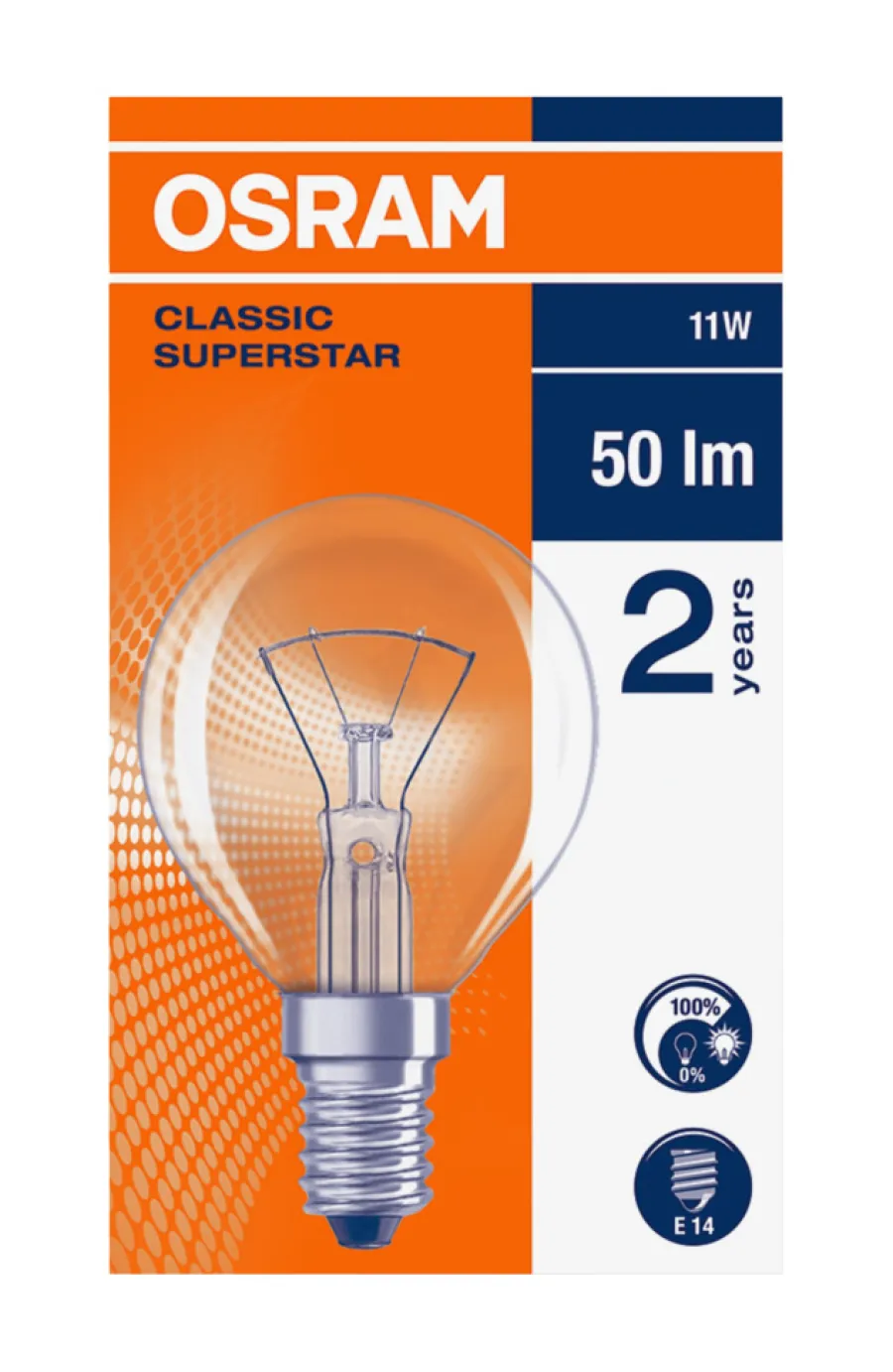Led-Pærer^Osram LED Classic Superstar E14 klar kronepære 11 W