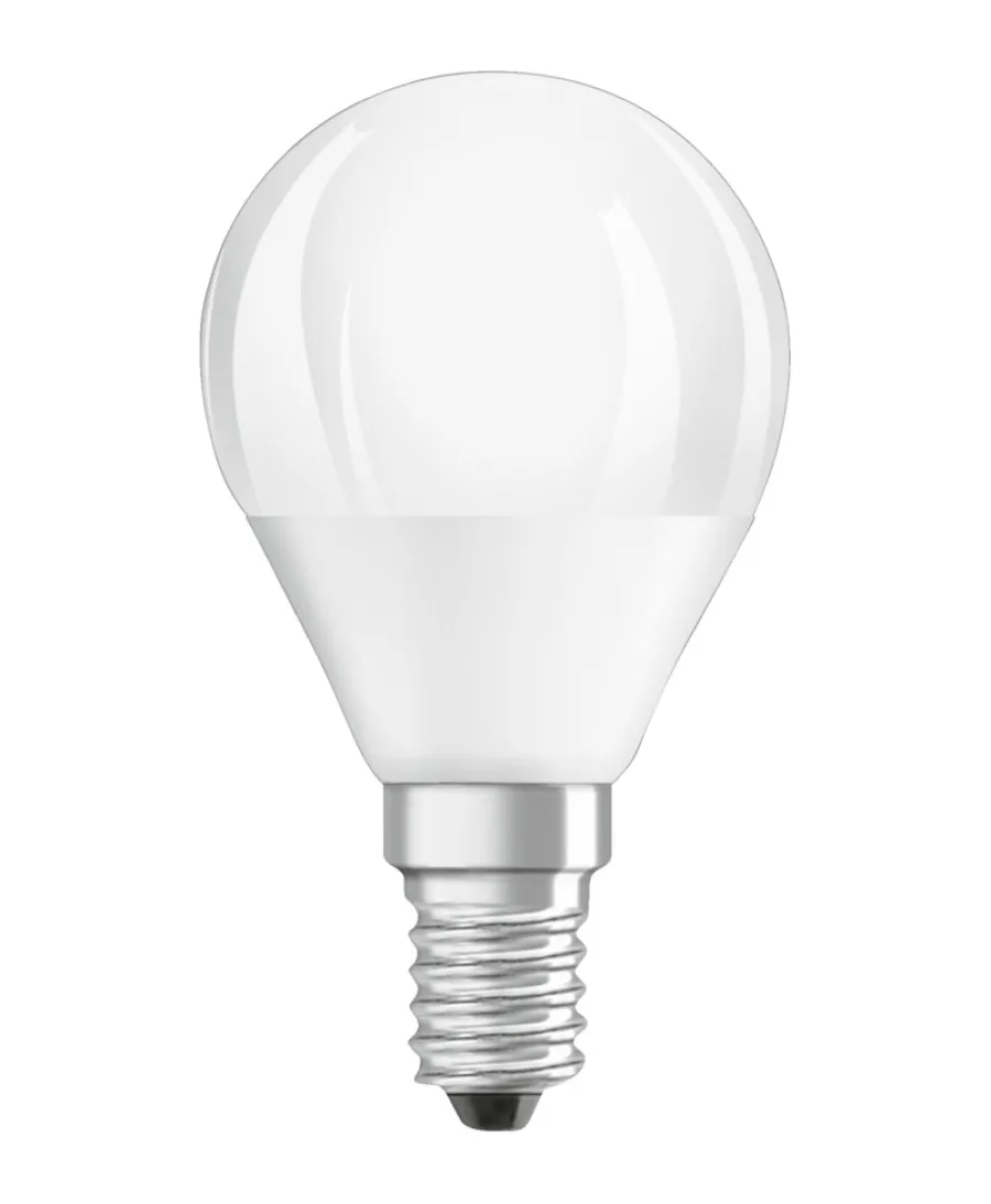 Led-Pærer^Osram LED kronepære E14 4,9 W 3-pk.