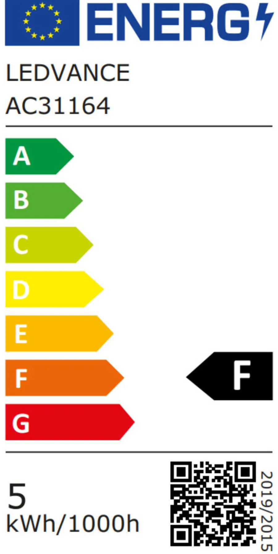 Led-Pærer^Osram LED kronepære E14 4,9 W 3-pk.