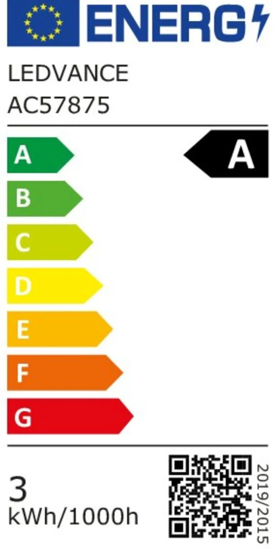 Led-Pærer^Osram LED matt standardpære E27 2,2 W 2-pk.