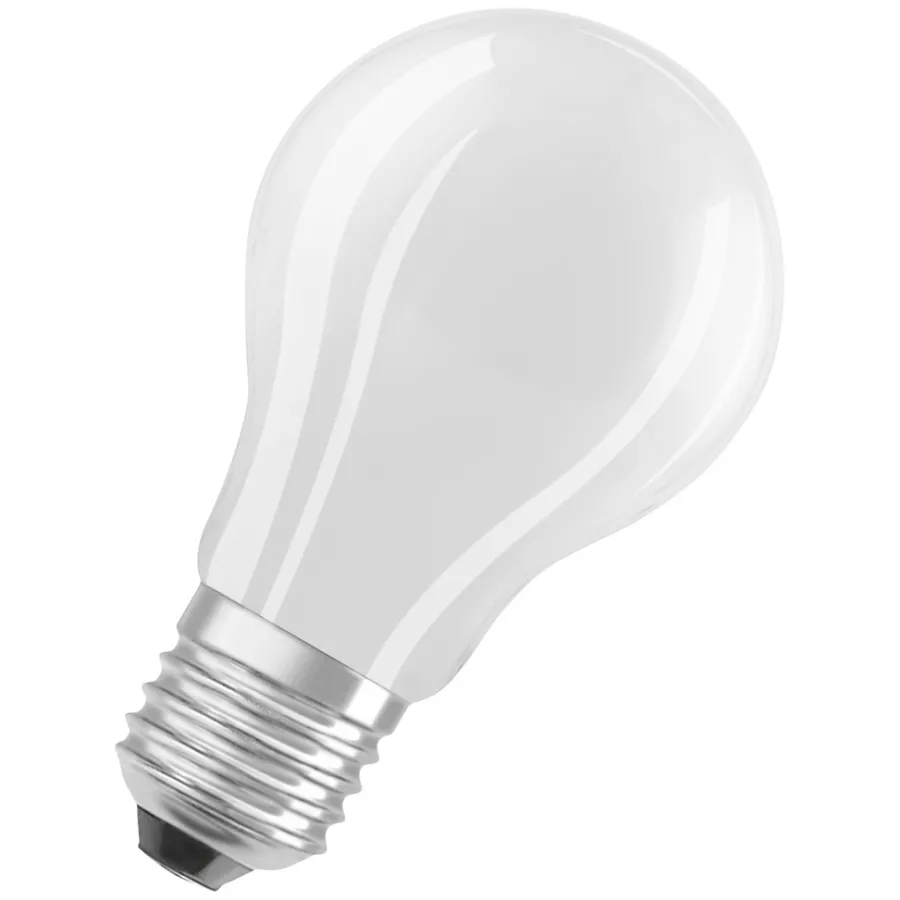 Led-Pærer^Osram LED matt standardpære E27 2,2 W 2-pk.