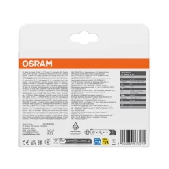 Led-Pærer^Osram LED-pære STD matt E27 4,9 W 3-pk.