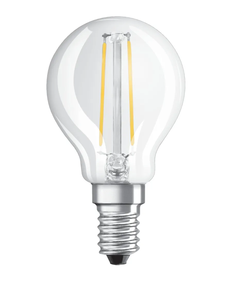 Led-Pærer^Osram LED Star Classic E14 klar kronepære 2,5 W