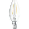 Led-Pærer^Osram LED Star Classic klar kertepære E14 2,5 W