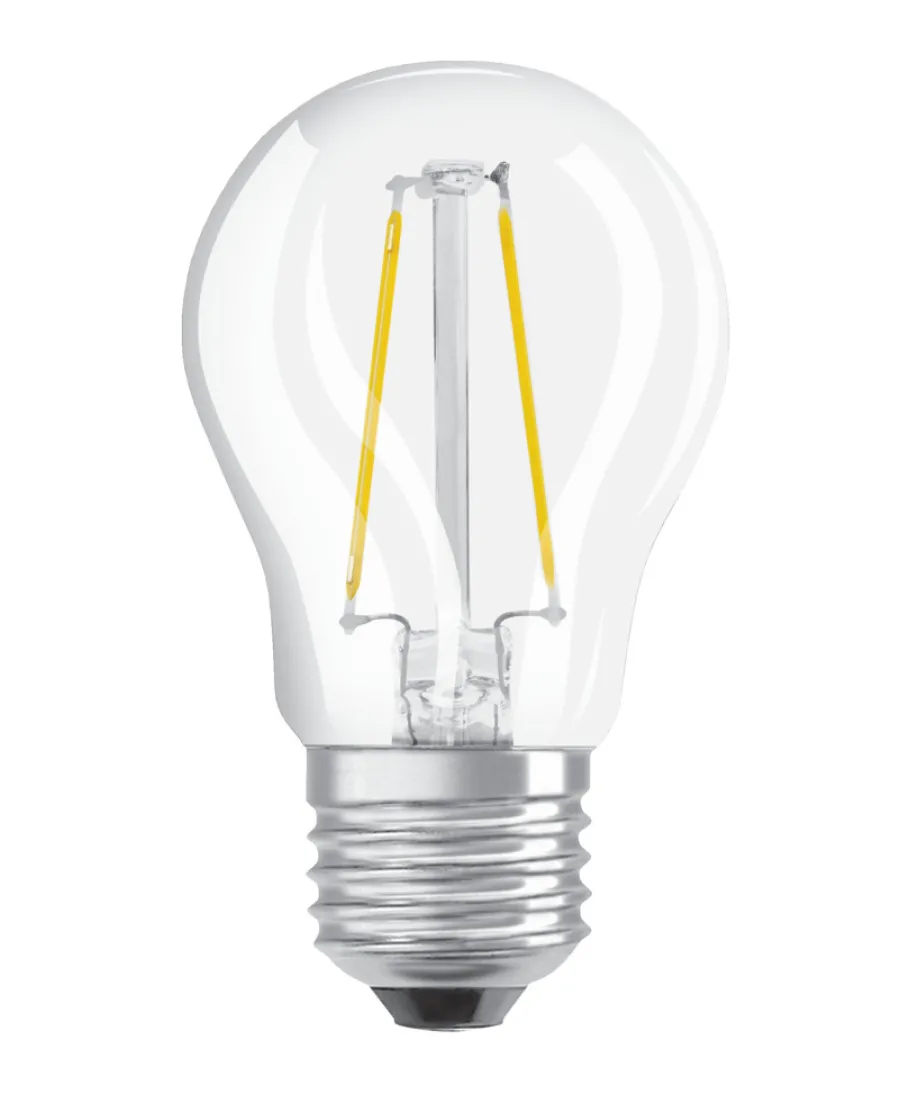 Led-Pærer^Osram LED Star Classic klar kronepære E27 2,5 W