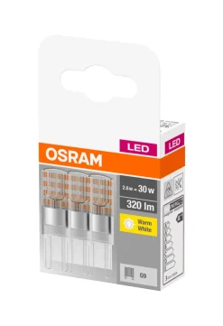 Led-Pærer^Osram LED stiftpære G9 2,6 W - 3-pk