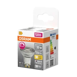 Led-Pærer^Osram LED Superstar dimbar GU10 2,4 W