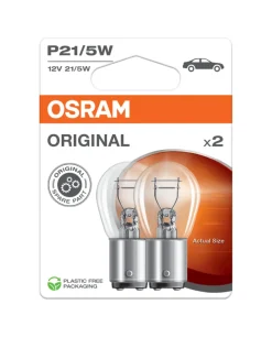 Bilpærer^Osram lyspære til bil P21/5W - 2 stk.
