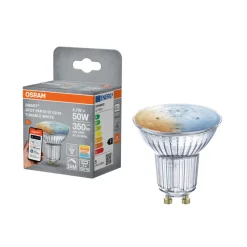 Led-Pærer|Smartpærer^Osram SMART+ spotpære hvit GU10 5 W