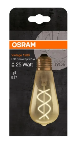 Led-Pærer^Osram Vintage 1906 LED edison 4,5 W