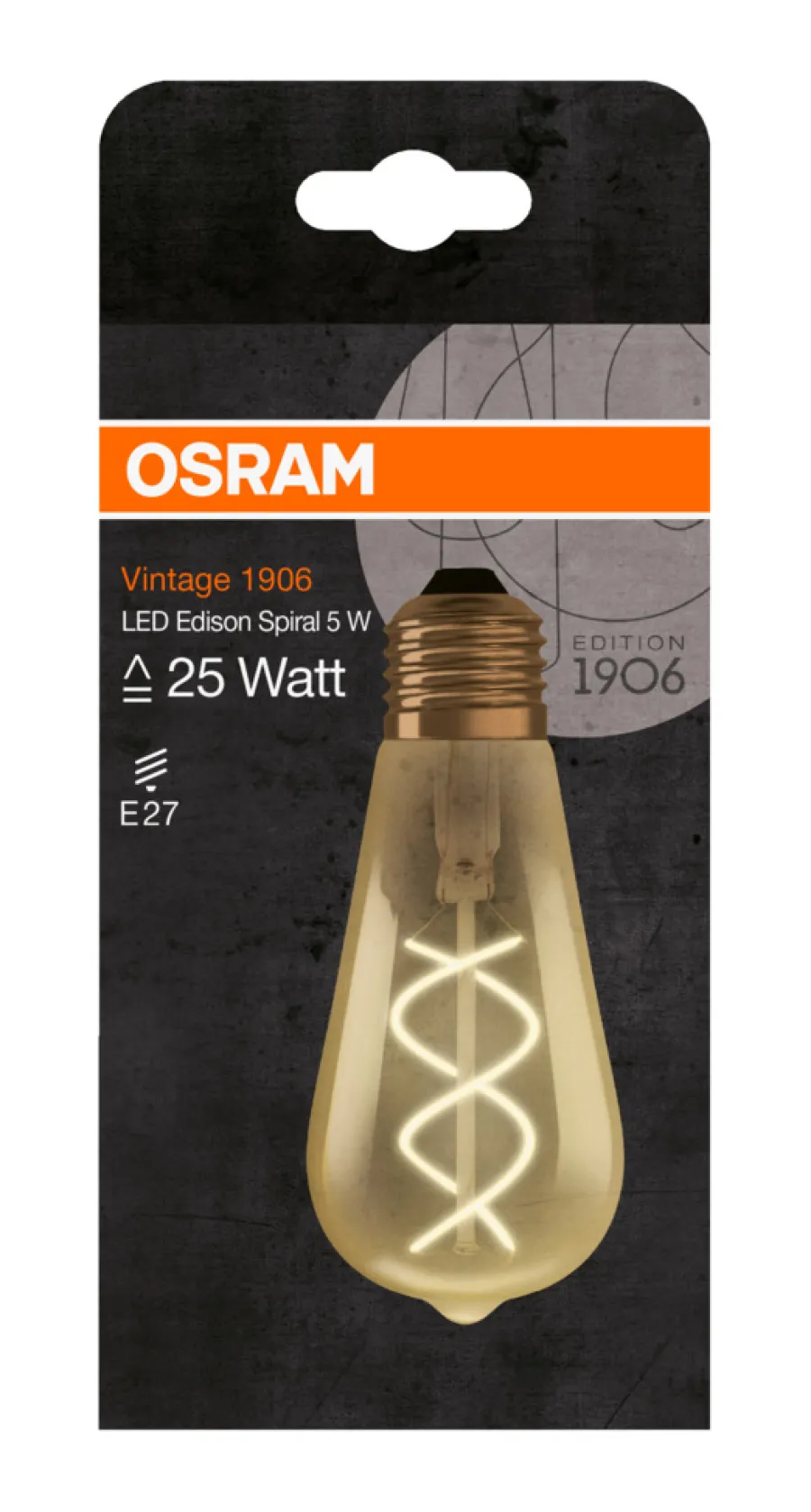 Led-Pærer^Osram Vintage 1906 LED edison 4,5 W