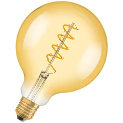 Led-Pærer^Osram Vintage 1906 LED-pære globe 4 W E27