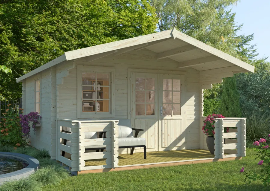 Hytter & Boder^Palmako hytte Kristian 12,6 m² 360 x 360 cm