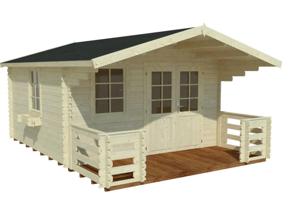Hytter & Boder^Palmako hytte Kristian 12,6 m² 360 x 360 cm
