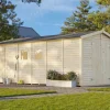 Redskapsboder|Hytter & Boder^Palmako redskapsbod Aksel 4 - 14,7 m² 273 x 550 cm