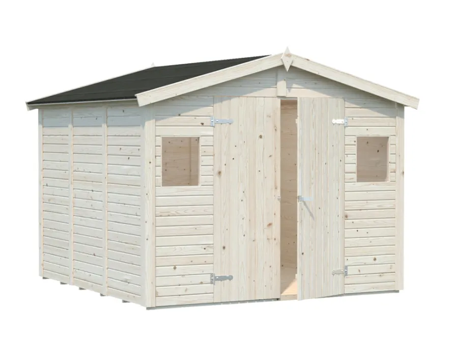 Redskapsboder|Hytter & Boder^Palmako redskapsbod Aksel 2 - 7,5 m² 273 x 280 cm