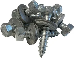 Skruer|Stolper & Påler^Palmako skruer 35 x 8 mm med skive - 8 stk.