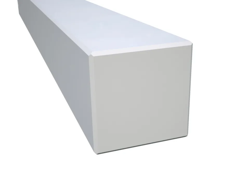 Stolper & Påler^Palmako stolpe 90 x 90 x 1900 mm Hvit (RAL 9016)