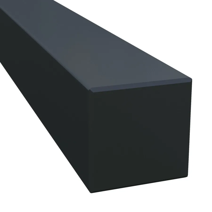 Stolper & Påler^Palmako stolpe 90x90x1900 mm Grå (RAL 7016)