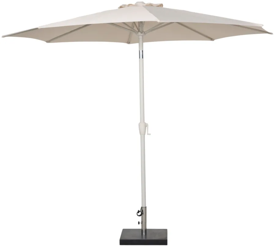 Sesongavslutning|Parasoller Og Markiser^Sunlife Parasoll Nevada grå m/sveiv & tilt Ø 300 cm - ® Sandgrå