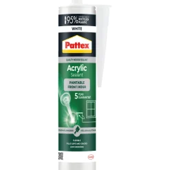 Akryl^Pattex akrylfugemasse hvit 280 ml