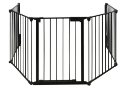 Tilbehør Til Vedovner^Glöd Peisgitter 5-delt 135 x 72,5 x 115 cm - Svart