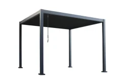 Paviljonger & Partytelt^ Pergola 3 x 3 x 2,3 meter mørkegrå Mørkegrå RAL 7022