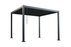 Paviljonger & Partytelt^ Pergola 3 x 3 x 2,3 meter mørkegrå Mørkegrå RAL 7022