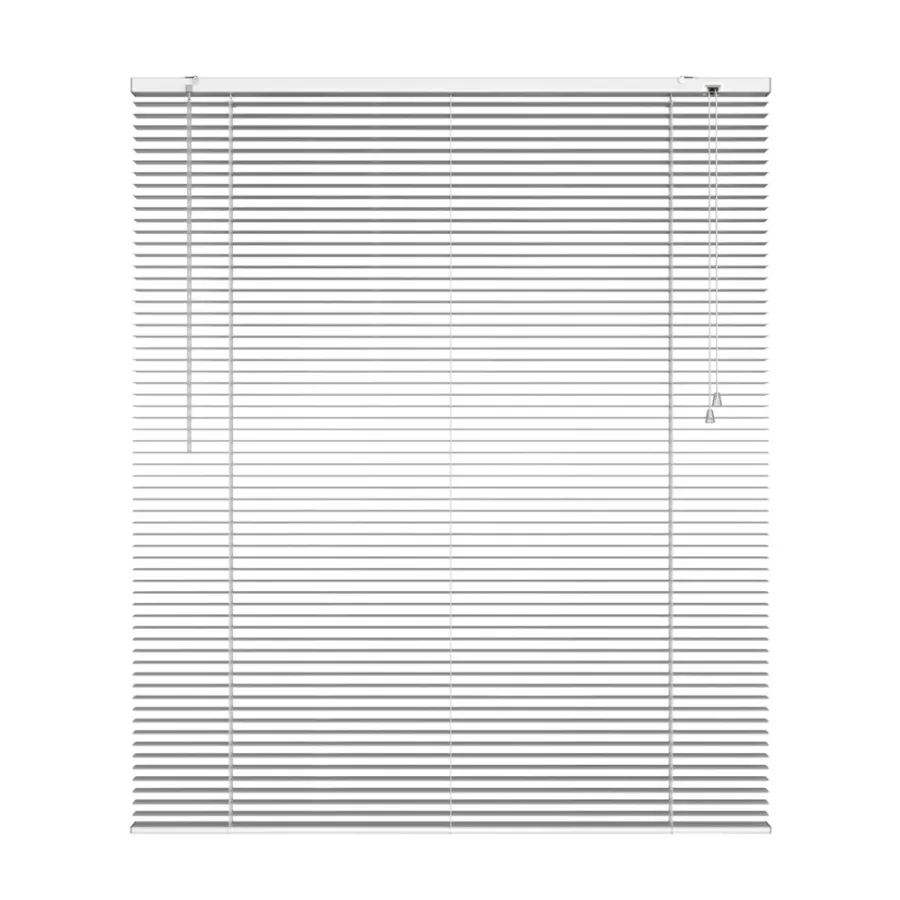 Rullegardiner^ Persienne aluminium 140 x 130 cm Hvit