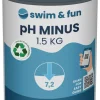 Bassengtilbehør & Pleie^Swim & Fun pH-Minus granulat 1,5 kg -