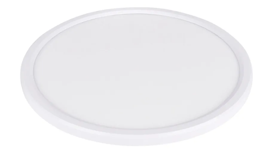 Taklamper^ Plafond slim hvit Ø30 cm inkl. 15 W LED-pære