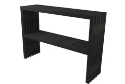 Plantebord & Høybed|Øvrige Hagemøbler^ Plantebord 115 × 32 × 80 cm Svart