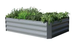 Plantebord & Høybed^Gardenlife Land Plantekasse galvanisert modell Easy M u/bunn