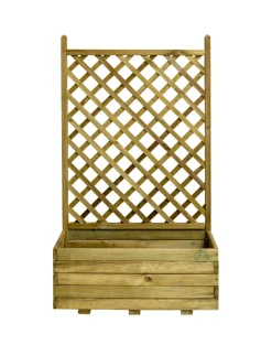 Plantebord & Høybed^ Plantekasse med espalier