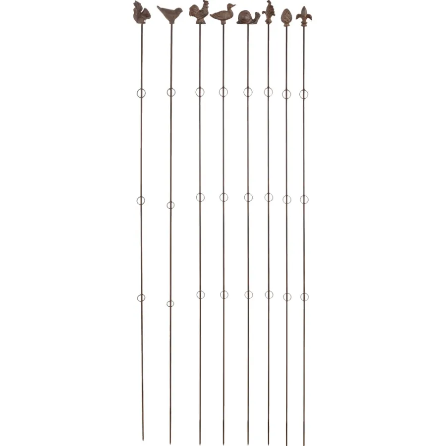Bindetråd & Blomsterpinne^Gardenlife Land Plantestøtte rett m/figur 180 cm