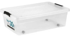Oppbevaring^Plast1 bedroller m/lokk klar - BoxOne 30