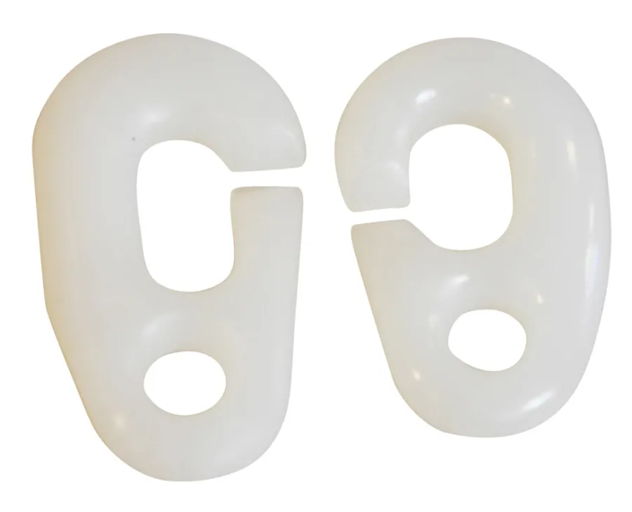 Flagg & Tilbehør Til Flaggstang^Festplassen Plastkroker 2-pk til vimpler og flagg