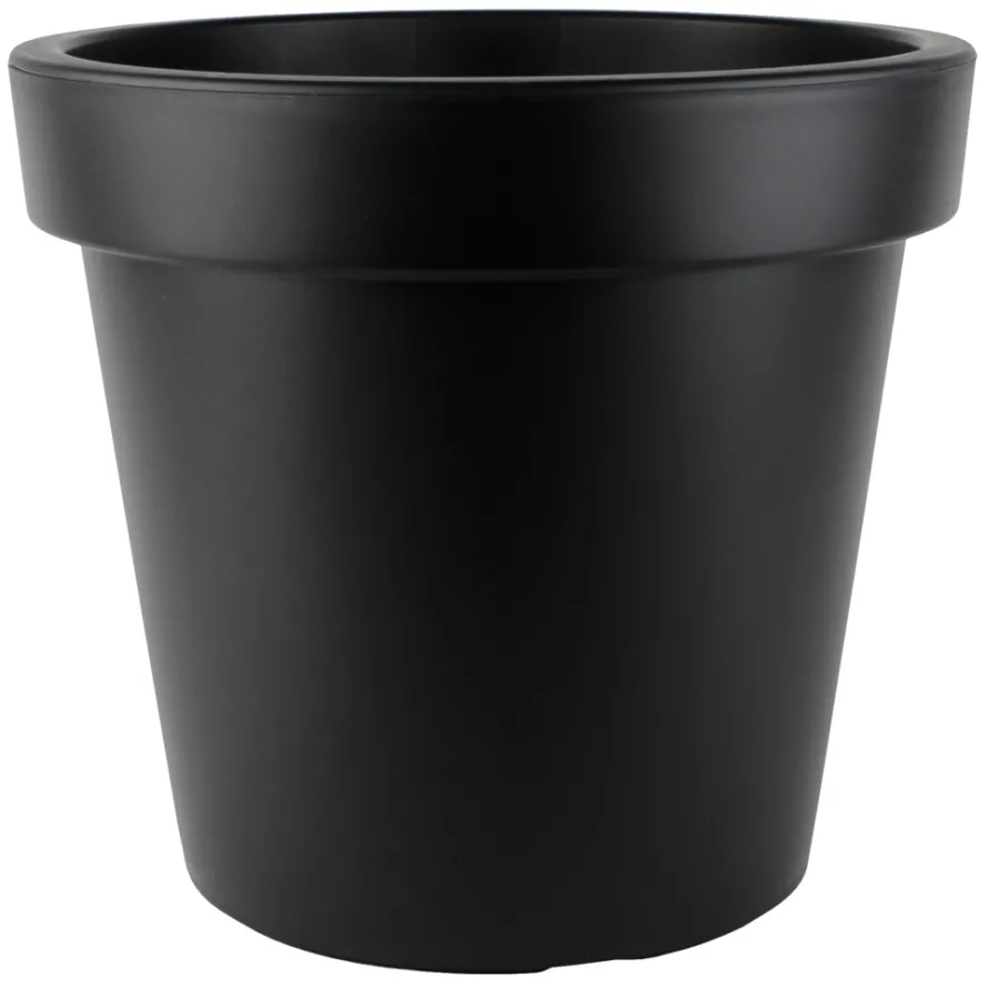 Krukker^Scan-Pot Plastkrukke svart Ø40 x H35,9 cm