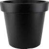 Krukker^Scan-Pot Plastkrukke svart Ø45 x H41 cm
