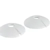 Vvs-Artikler^ Plastrosett 12 mm hvit - 2 stk.