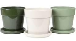 Krukker^Scan-Pot Potte Calima Ø28 cm Grønn/grå