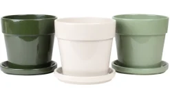 Krukker^Scan-Pot Potte Calima mørkegrønn Ø28 cm
