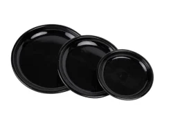 Krukker^Scan-Pot Pottefat blank svart Ø21 cm